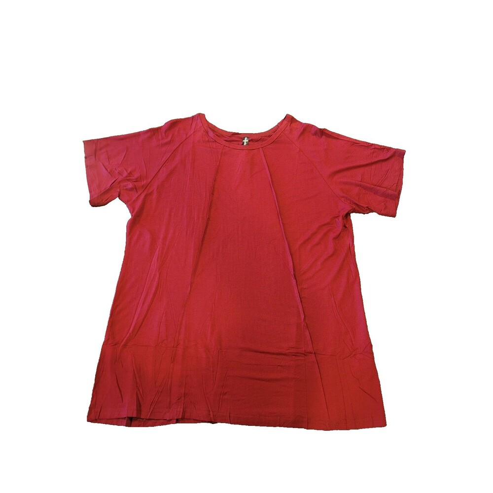 Red Dressy Tee, Size 1X
